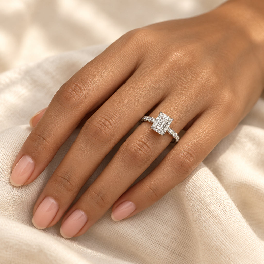 Anggun ring duo worn on hand